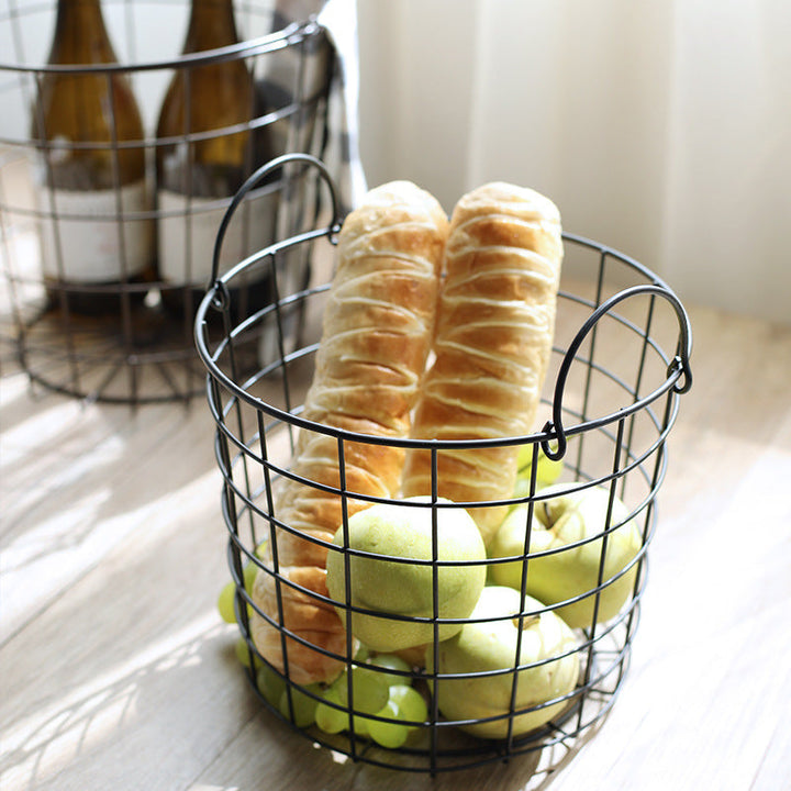 Stylish Metal Storage Basket Kalsten