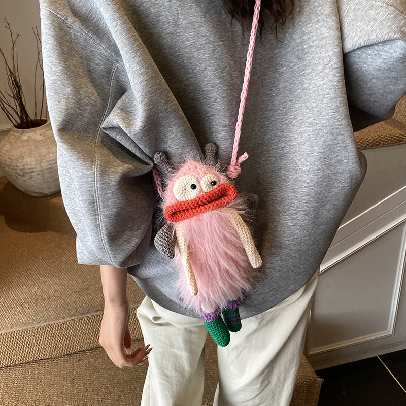 Cute Crochet Fairy Plush Bag