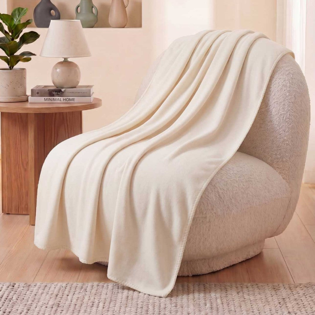 Cozy Fleece Throw Blanket