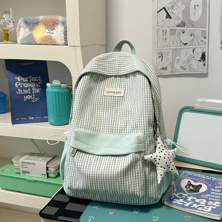 Stylish Striped Backpack Kalsten