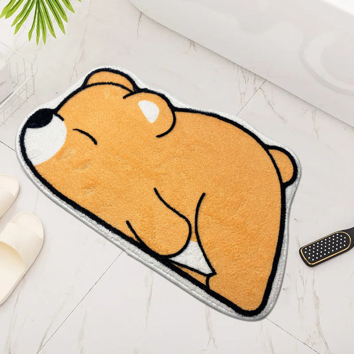 Cute Cartoon Animal Bath Mat