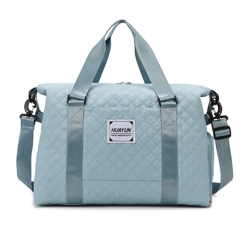 Quilted Travel Duffel Bag