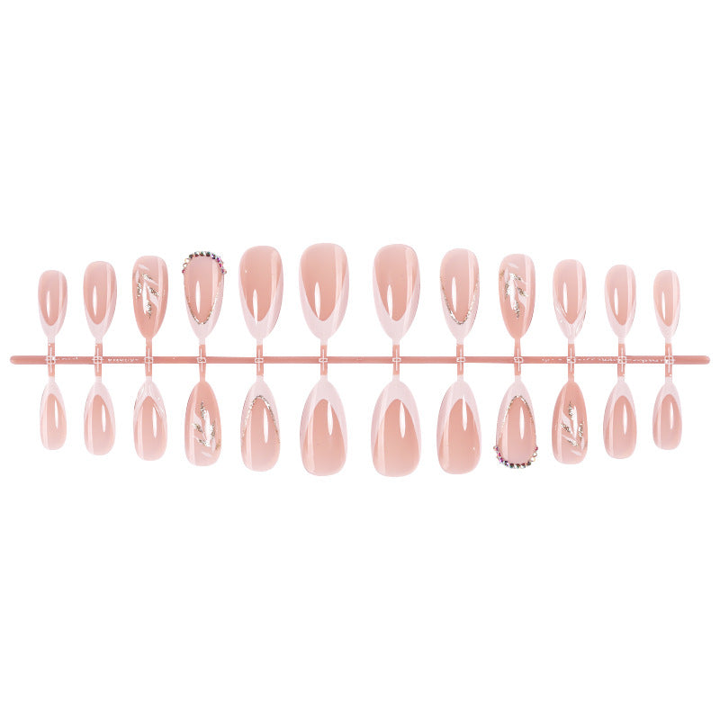 Elegant Floral Press-On Nail Art Kit Kalsten