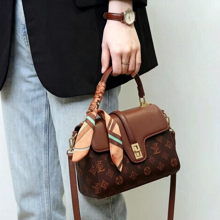 Chic Structured Satchel Bag
