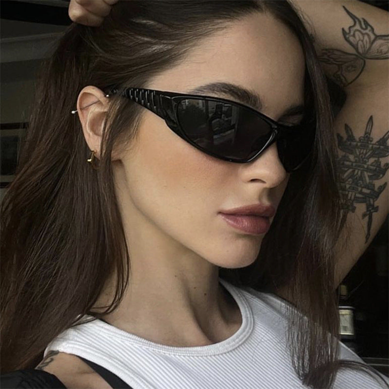 Women’s sporty sunglasses with aerodynamic design and polarized lenses Kalsten