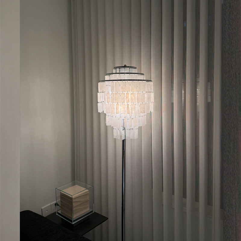 Luxurious Crystal Floor Lamp