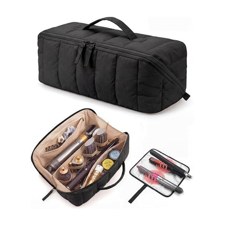 Padded cosmetic bag with organizer Kalsten