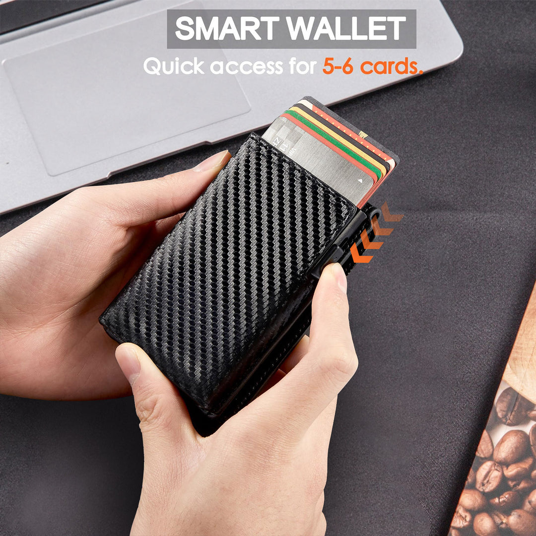 RFID Blocking Carbon Fiber Wallet Kalsten