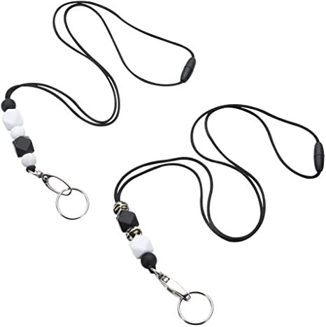 Decorative Beaded Keychain Holder Kalsten