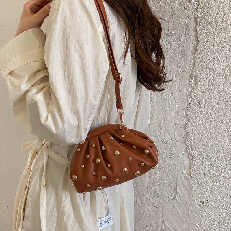 Decorative Studded Clutch Bag