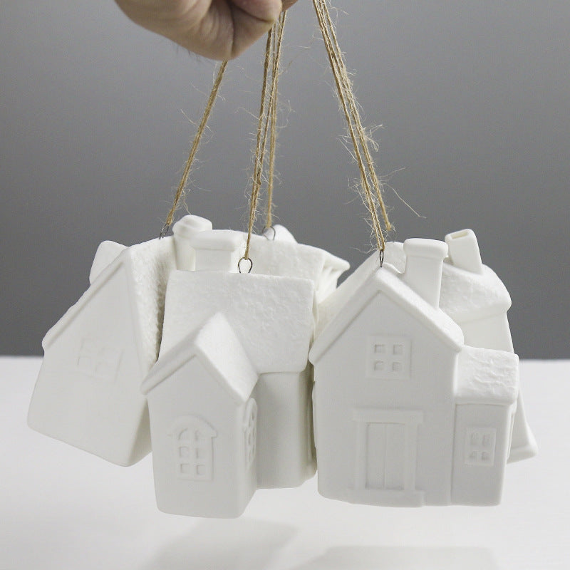 Decorative House-Shaped Ceramic Kalsten