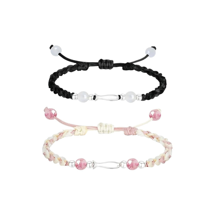 Adjustable Braided Bead Bracelet Kalsten