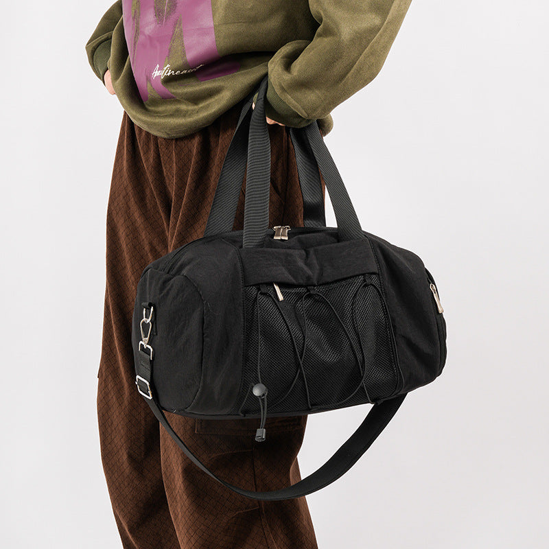 Spacious Mesh Sports Duffle Bag Kalsten