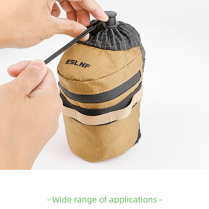 insulated tactical bottle pouch with drawstring lid and MOLLE straps Kalsten