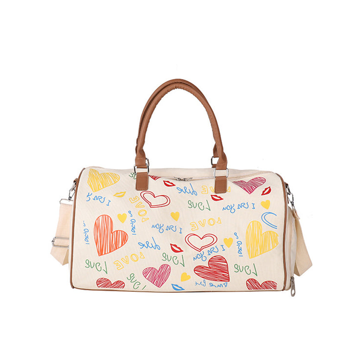 Playful Graphic Weekender Bag