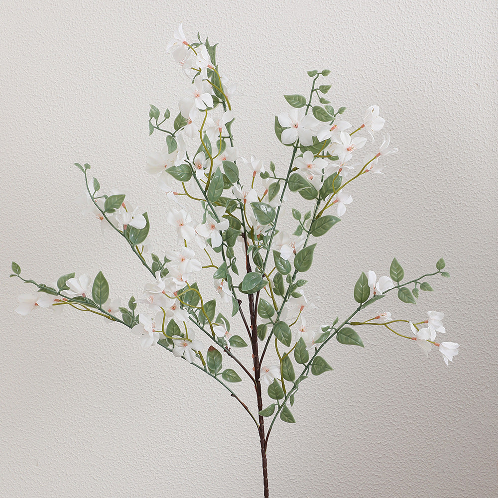 Artificial bouquet with delicate flowers