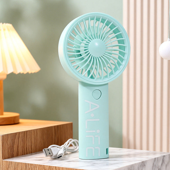 Women's Portable Hand Fan with USB Charging Function and Ergonomic Design Kalsten 1782398222