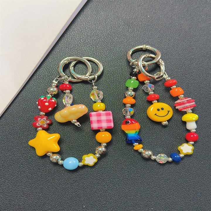 Decorative Beaded Charm Keychain Kalsten 1790135647