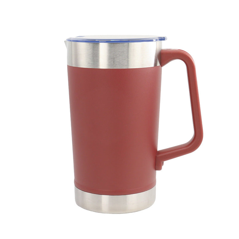Ladies thermos jug with ergonomic handle and double thermal insulation Kalsten