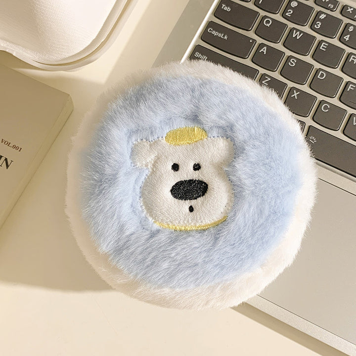 Fluffy animal motif cushion Kalsten