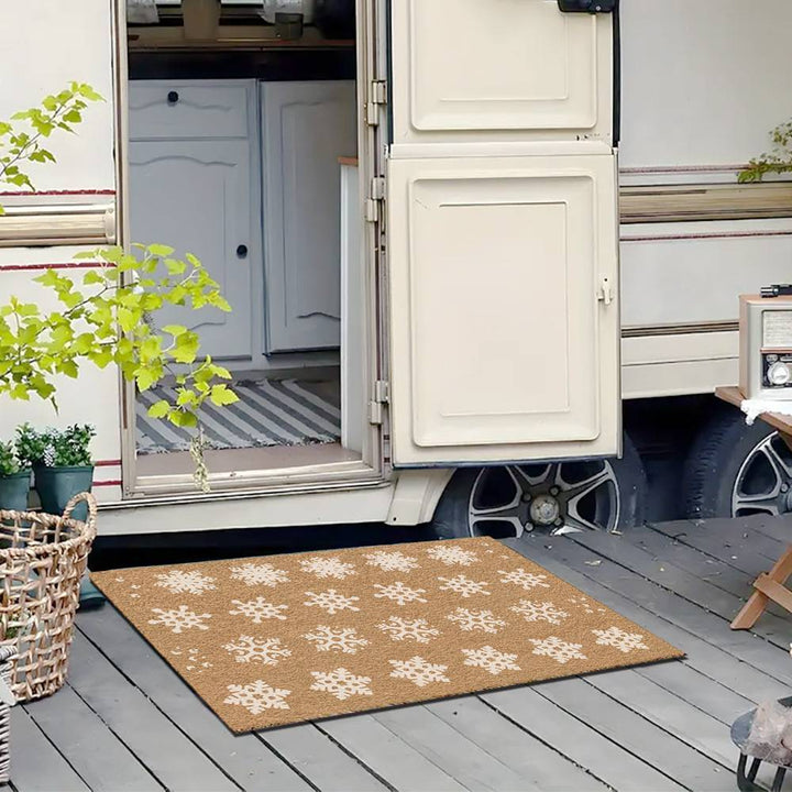Festive Holiday Welcome Mat Kalsten