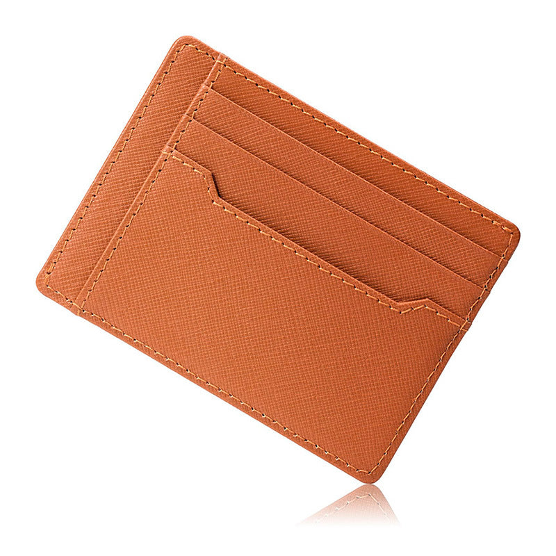 Textured Leather Card Holder Kalsten