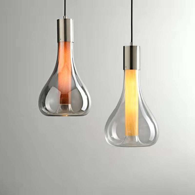Sleek Abstract LED Chandelier