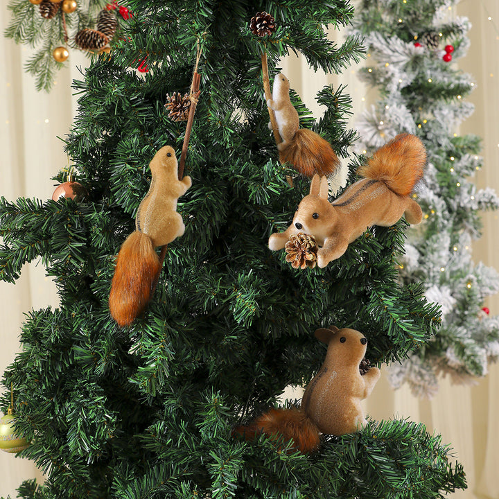 Decorative Christmas Squirrel Ornament Kalsten