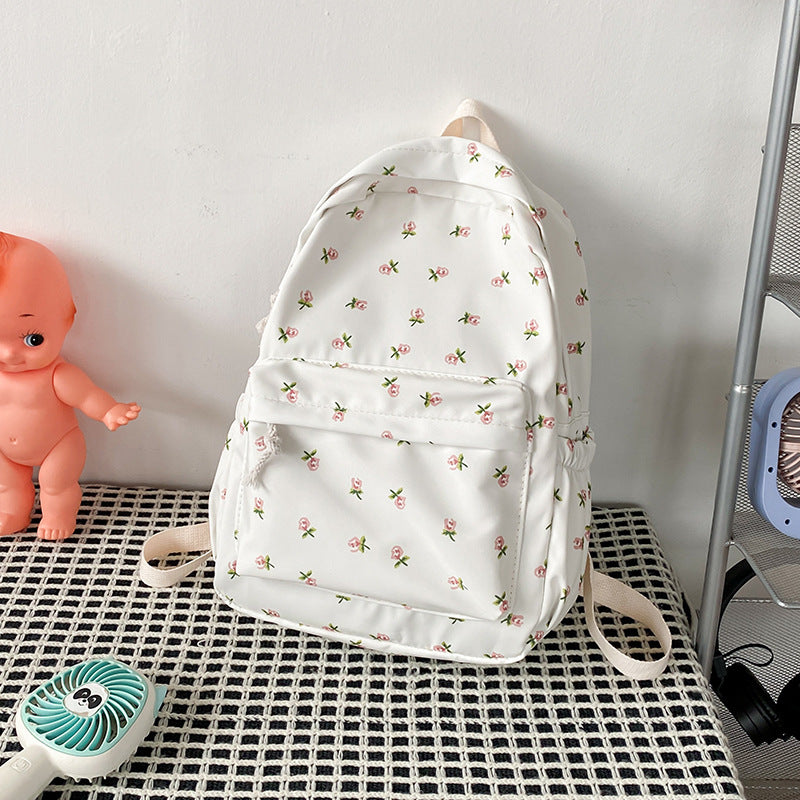 Floral Print Everyday Backpack Kalsten