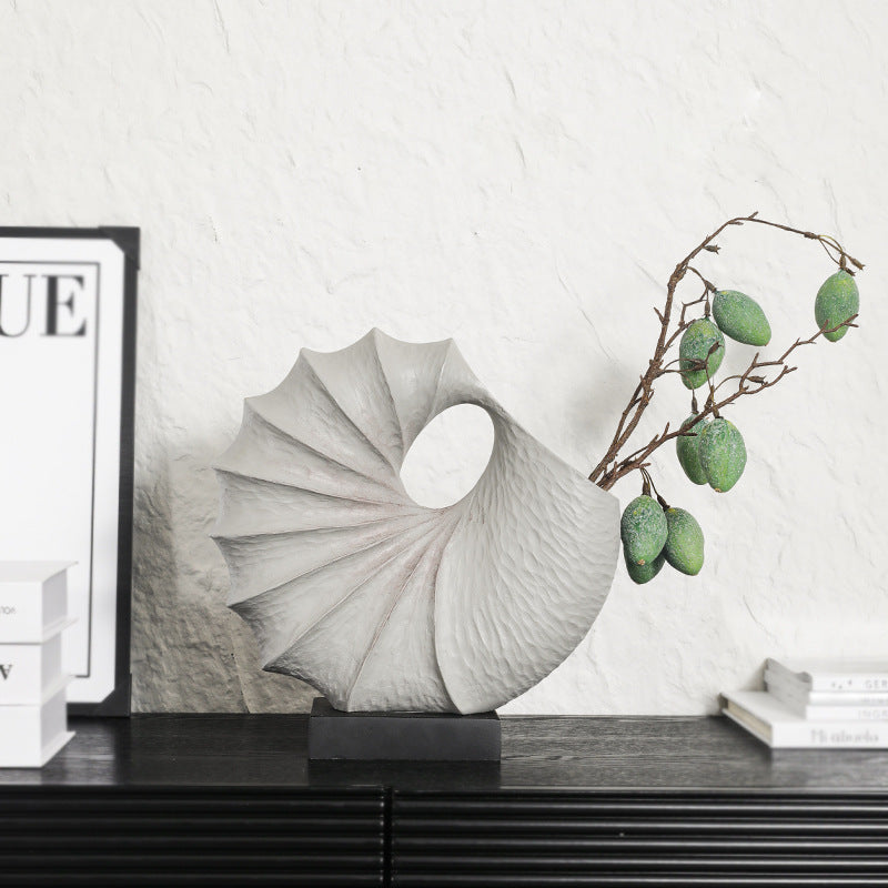 Decorative Nautical-Inspired Shell Sculpture