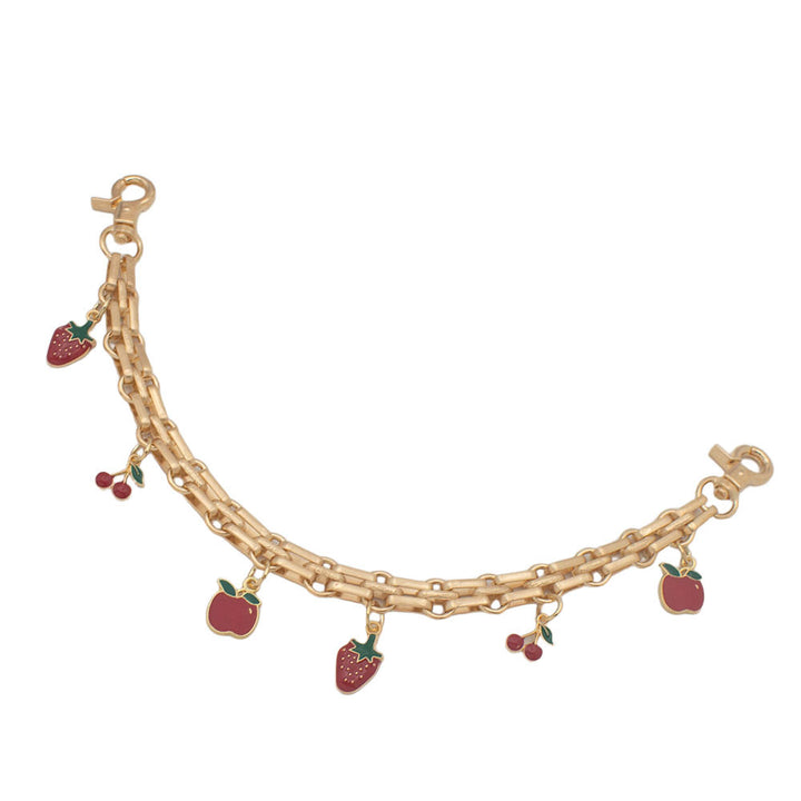 Playful Fruit Charm Bracelet Kalsten