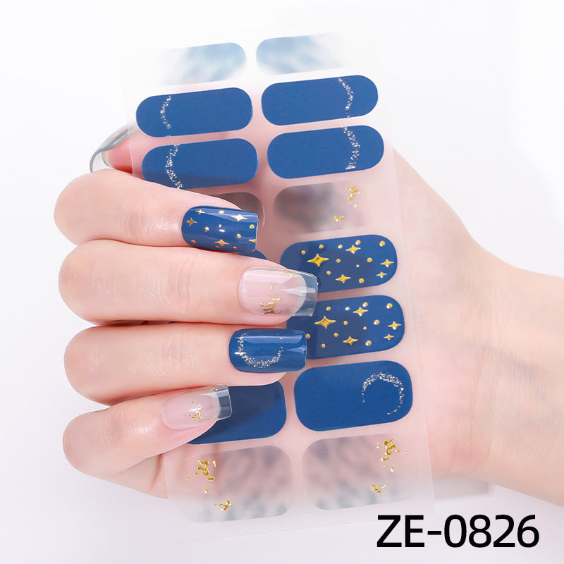 Starry Ombre Nail Wraps