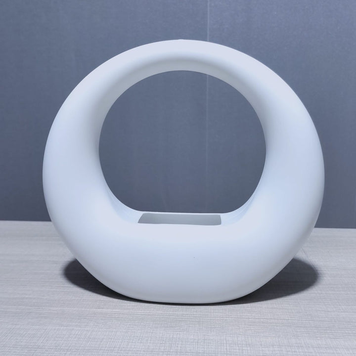 Modern Circular Decorative Planter Kalsten