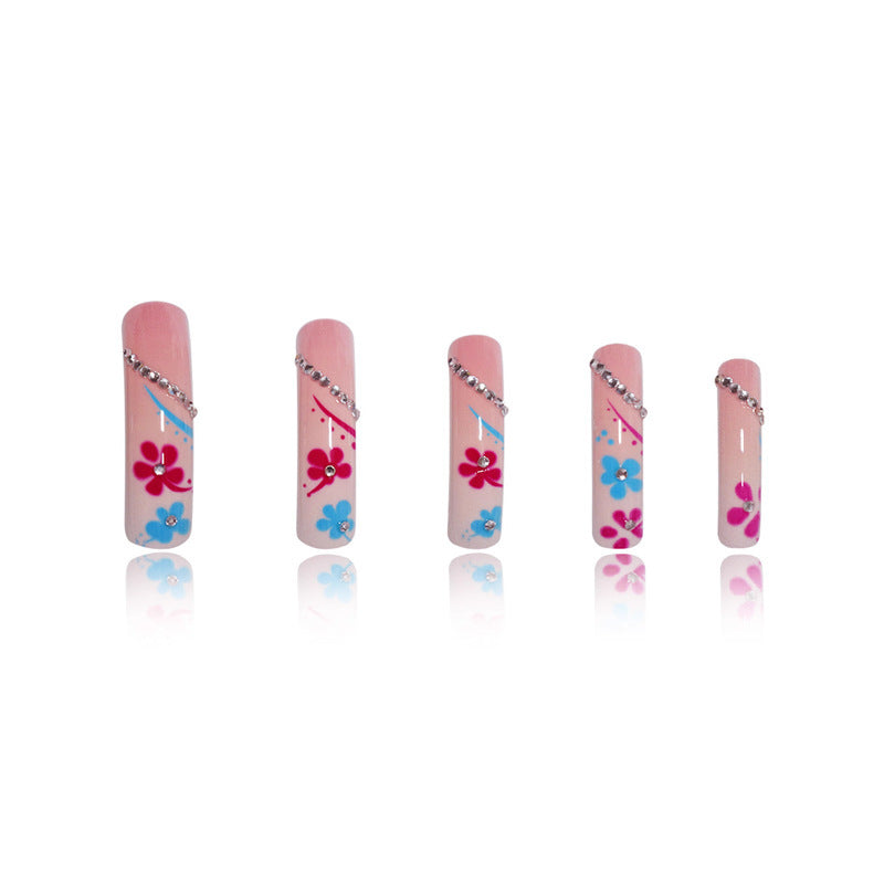 Decorative Floral Press-On Nail Enhancements Kalsten 1789447242
