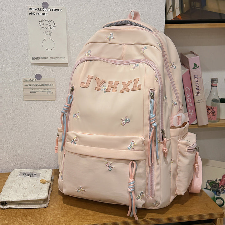 Decorative Embroidered Backpack Kalsten