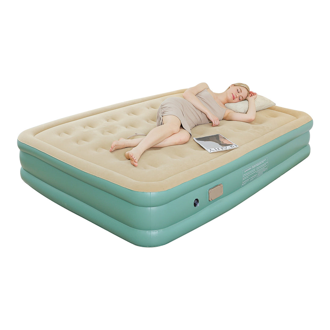 Women's Automatic Inflatable Air Bed with Integrated Pump Kalsten