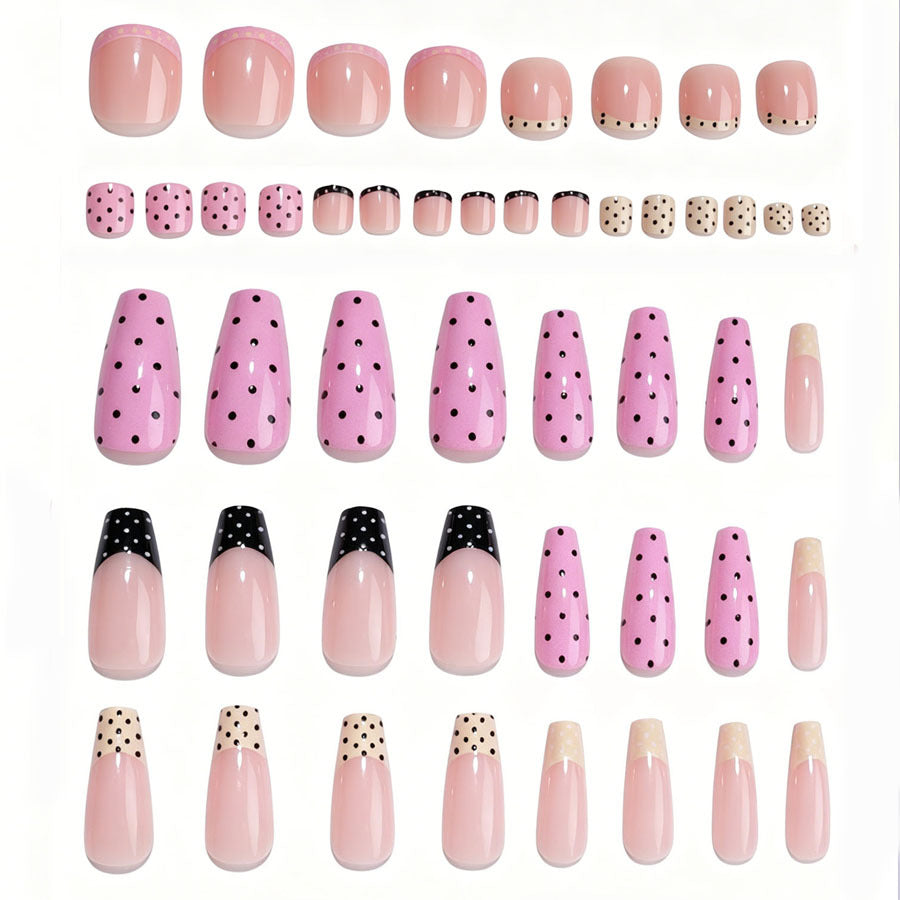 Artistic Press-On Toe Nails Kalsten