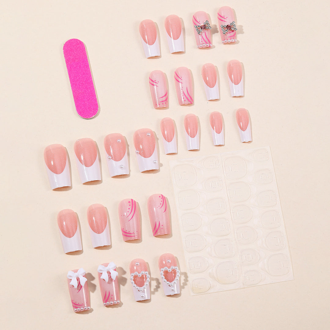 Elegant Decorative 3D Nail Extensions Kalsten