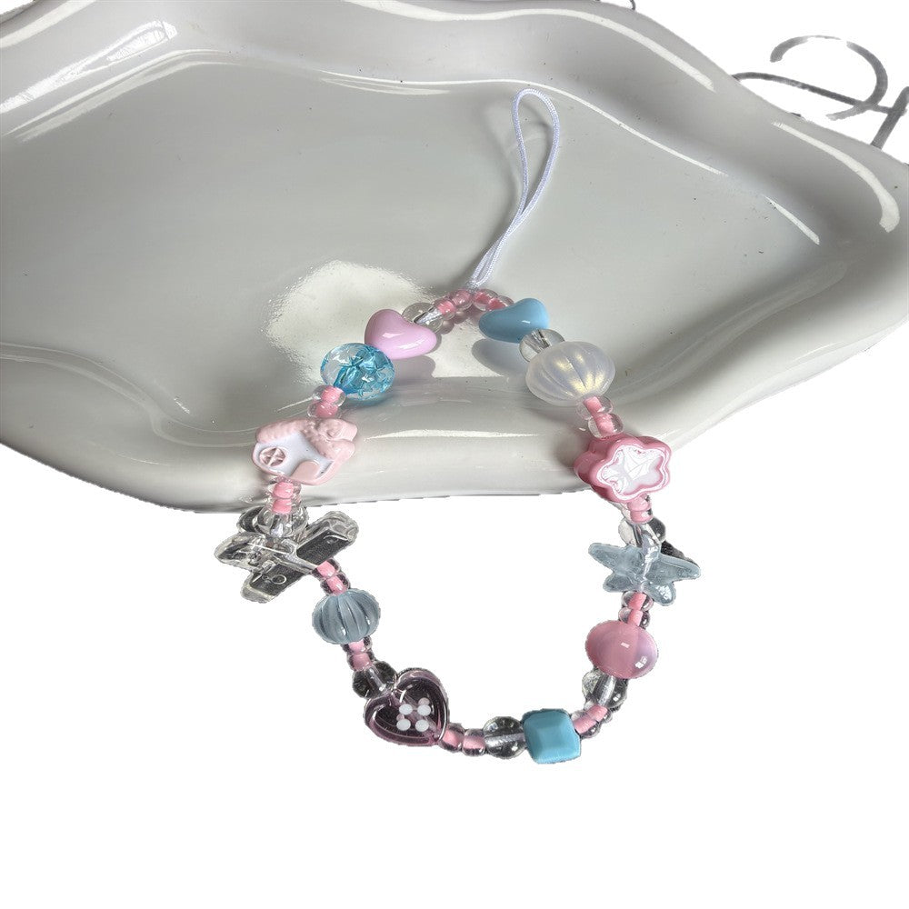 Decorative Beaded Phone Lanyard Kalsten