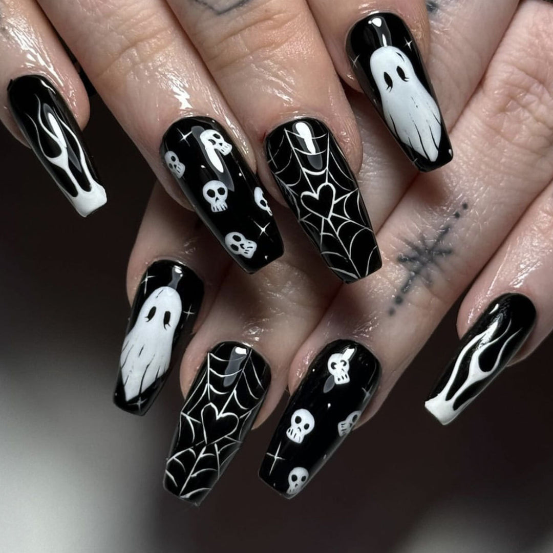 Halloween Themed 3D Decorative Nail Art Extensions Kalsten