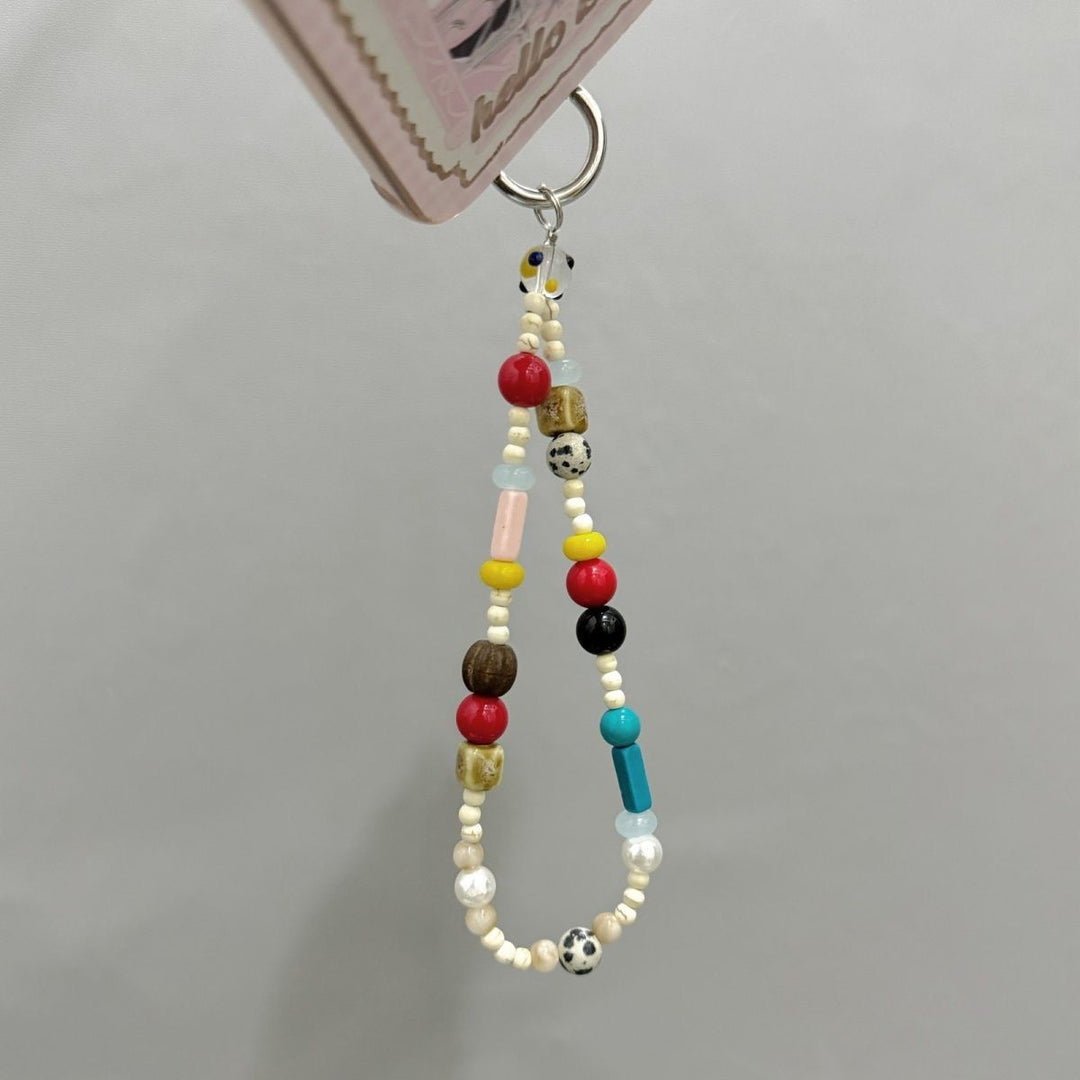 Beaded Charm Keychain Kalsten