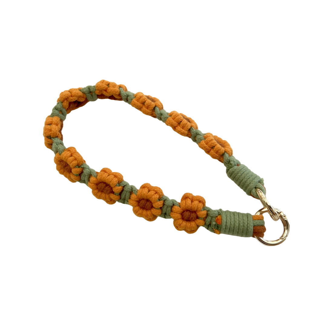 Flower Patterned Keychain Holder Kalsten