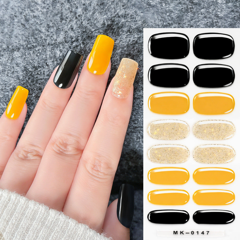 Premium Glossy Gel Nail Tips Set