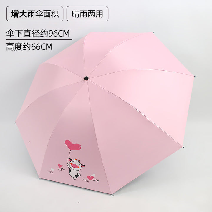 Women’s Folding Umbrella with Playful Animal Design Kalsten