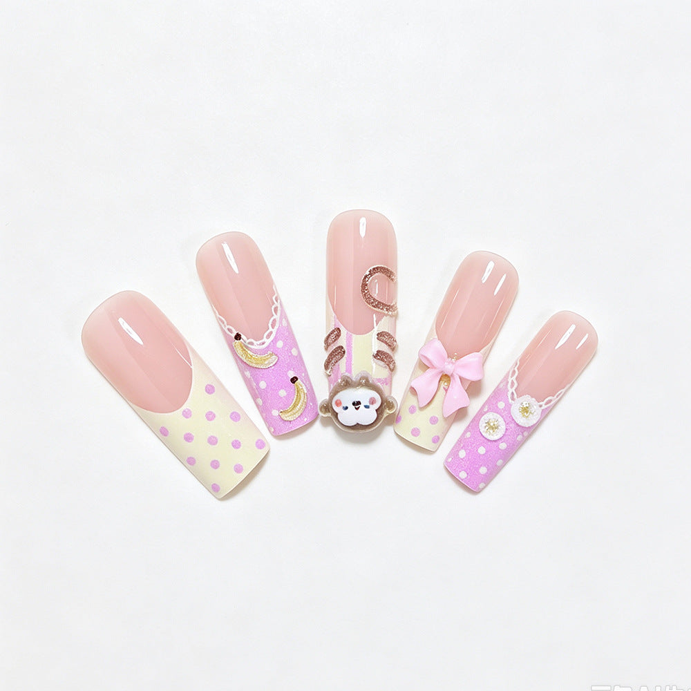 Playful Themed Cartoon Nail Art Tips Kalsten