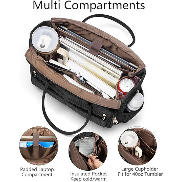 Practical and Stylish Organizer Handbag Kalsten