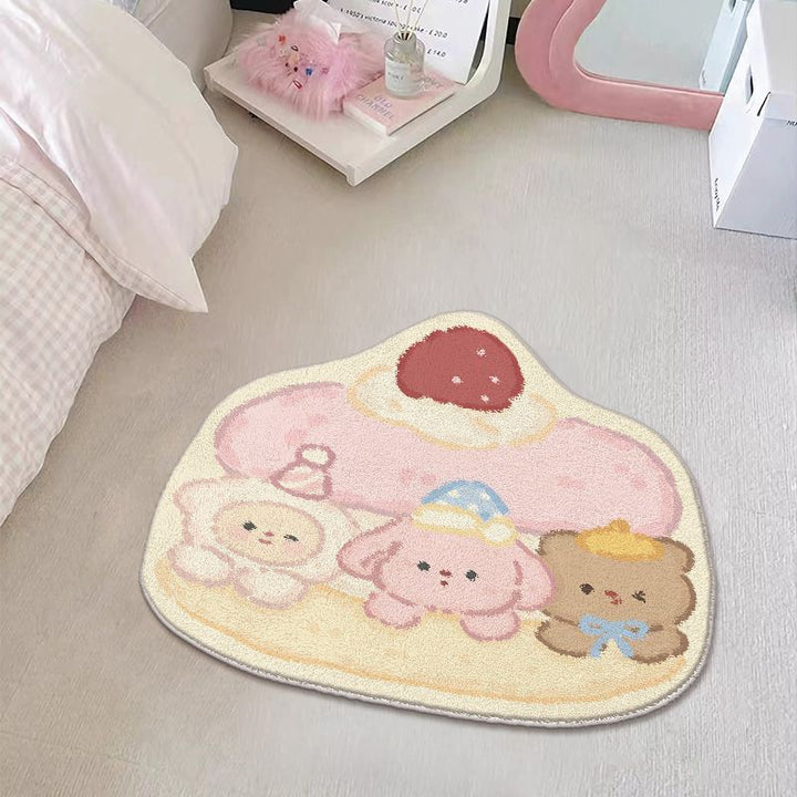 Adorable Cartoon Bear Area Rug Kalsten