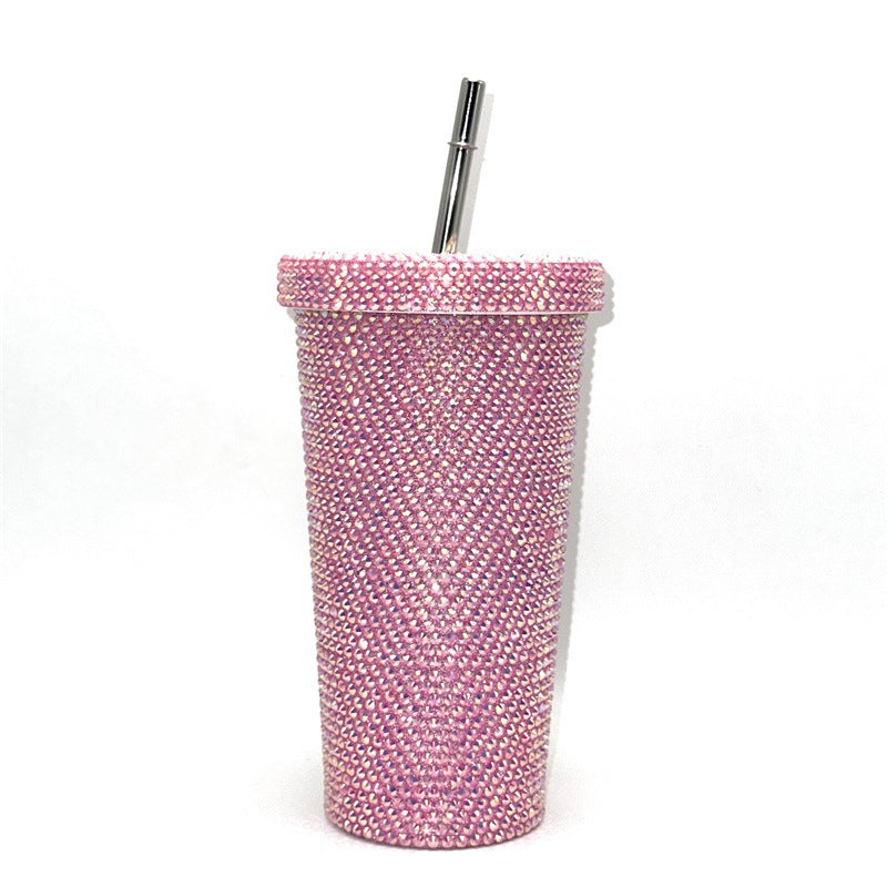 Rhinestone-Studded Travel Cup Kalsten