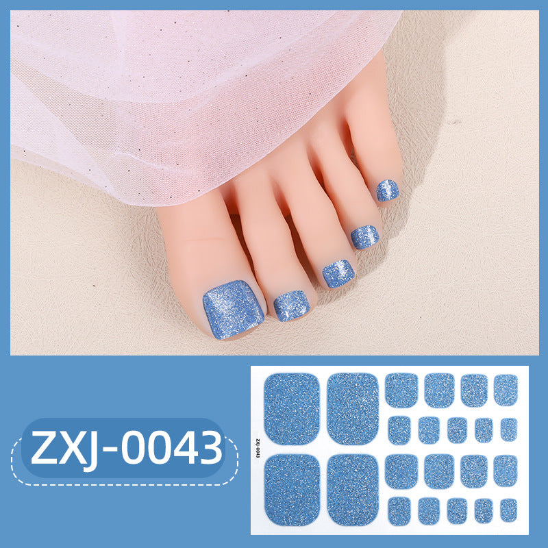 Glittery Toe Nail Wraps  1790954465