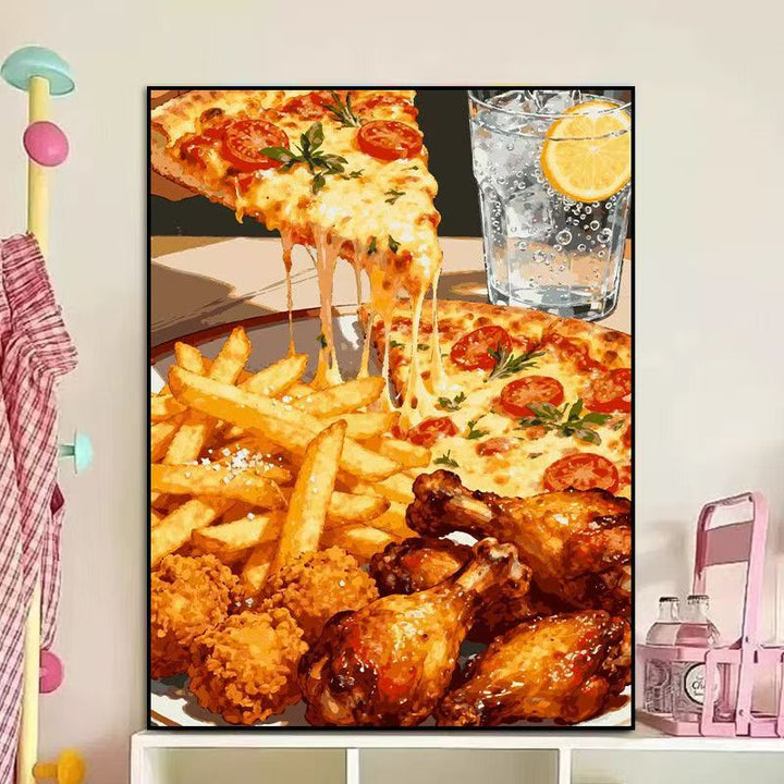 Culinary-Inspired Canvas Art Kalsten